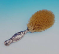 Flora by Shiebler Sterling Silver Hairbrush #2888 9" Art Nouveau Irises (#3463)