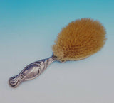 Flora by Shiebler Sterling Silver Hairbrush #2888 9" Art Nouveau Irises (#3463)