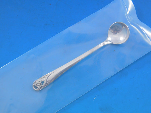 Spring Glory By International Sterling Silver Salt Spoon Master 3 1/2" Custom