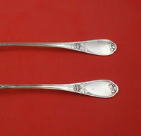 Page Brothers (P. Freres) French Sterling Silver Salad Serving Set 2pc w/ Clover