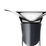 Wine & Bar by Georg Jensen Stainless Steel and Glass Wine Carafe Modern - NOS