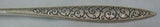 Spanish Lace by Wallace Sterling Silver Pierced Serving Spoon Original 8 1/2"