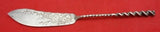 Square Twist #5 by Whiting Sterling Silver Master Butter Flat Handle BC 7"