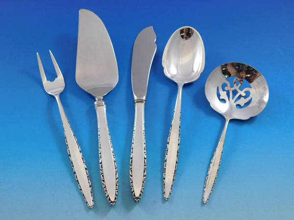 Lace Point by Lunt Sterling Silver Essential Serving Set Small 5-pcs