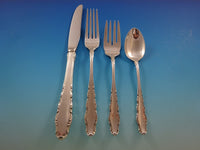 English Provincial Reed & Barton Sterling Silver Flatware Set 12 Service 54 Pcs