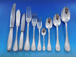 Rubans by Christofle Silverplate Flatware Service Set 128 pcs France Dinner Size