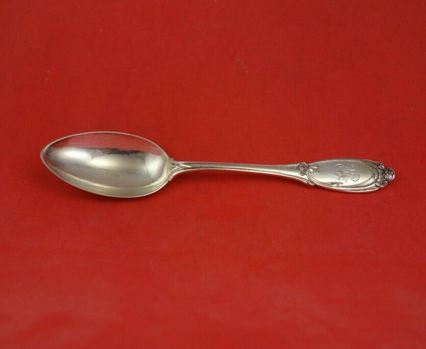 Russian Sterling Silver Dessert Spoon 7" Heirloom Silverware