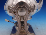 Arthur Stone Sterling Silver Tea Set 6pc Tilting Cradle (#8793) Beautiful!