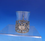 W. Mammatt and Son English Estate Sterling Silver Cup Holder w/Glass Liner #6958