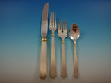 Ashmont Gold by Reed & Barton Sterling Silver Flatware Set Service 56 pcs Dinner