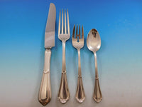 La Salle by Dominick and Haff Sterling Silver Flatware Set Dinner Service 63 Pcs