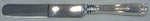 Oriana by Whiting Sterling Silver Regular Knife Blunt with Stainless 8 1/2"