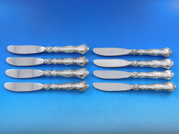 Strasbourg by Gorham Sterling Silver Butter Spreader HH WS Modern Set of 8 pcs
