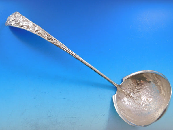Eglantine by Gorham Sterling Silver Soup Ladle 12 3/4" Serving Multi Motif