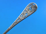 Pierced Handle by Tiffany Sterling Silver Ice Cream Spoon w/ butterfly 6"