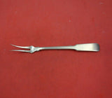Colonial Fiddle by Watson Sterling Silver Pickle Fork 2-Tine 5 3/4" Serving