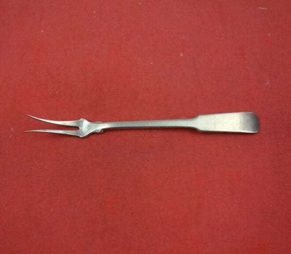 Colonial Fiddle by Watson Sterling Silver Pickle Fork 2-Tine 5 3/4" Serving