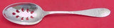 Van Dyke by International Sterling Silver Serving Spoon Pierced with Mono 8 1/8"