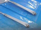 Castle Rose by Royal Crest Sterling Silver Salmon Serving Set Fish Custom Made