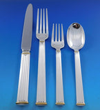 Triade Gold by Christofle France Silverplated Flatware Set Service 138 pc Dinner