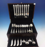 Orleans by Watson Sterling Silver Flatware Set Service Dinner Size 56 Pcs Rare