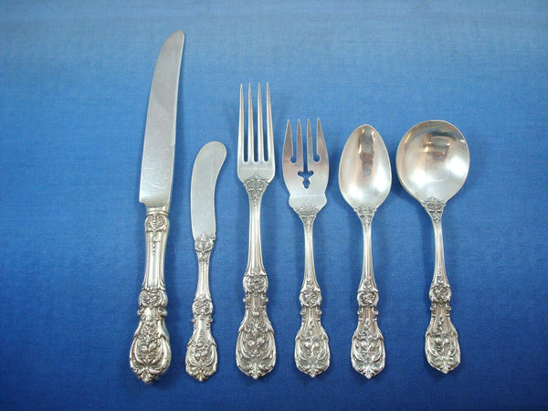 Francis I by Reed & Barton Sterling Silver Flatware Set Old Mark 77 Pieces