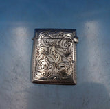 Minshull and Latimer English Victorian Sterling Silver Stamp Holder (#6548)