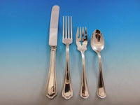 Hepplewhite by Reed & Barton Sterling Silver Flatware Set Service 129 Pc Dinner