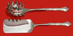 Alencon Lace by Gorham Sterling Silver Italian Serving Set HHWS 2pc Custom