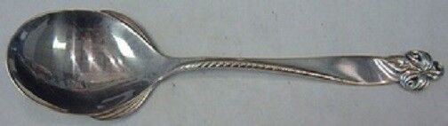 Orchid Elegance By Wallace Sterling Silver Sugar Spoon 6 1/4"