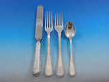Bougainville by Hacker & Hermann Austria Silverplate Flatware Set Service 175 pc
