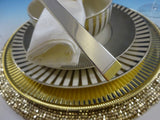 Golden Scroll by Gorham Sterling Silver Flatware Set for 8 Service 32 Pieces