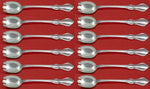 Hampton Court by Reed and Barton Sterling Silver Dessert Fork Set 12pc 6" Custom