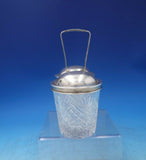 Hamilton by Tiffany and Co Sterling Silver and Cut Crystal Condiment Set (#6391)