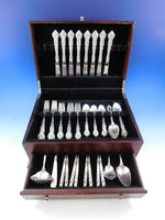 Masterpiece by International Sterling Flatware Set Service 52 pieces