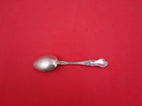 Meadow Rose by Wallace Sterling Silver Demitasse Spoon gold washed 3 3/4"