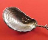 Gorham Sterling Silver Almond Scoop with Oyster Shell Bowl 5 3/4" Aesthetic