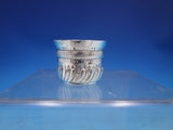 English Sterling Silver Salt Dip Master w/ Cobalt Liner #9391 London 1887 #6519