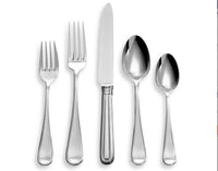 Ascot by Ricci Stainless Steel Flatware Tableware Set Service 5-pc Setting New
