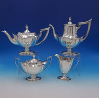 Plymouth by Gorham Sterling Silver Tea Set 4pc (#4825)