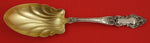 Meadow Rose by Wallace Sterling Silver Pudding Spoon GW 9 1/4"