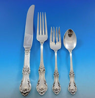 Wild Rose by International Sterling Silver Flatware Set 12 Service 79 pcs Dinner