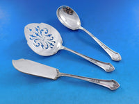 Lenox by Durgin Sterling Silver Flatware Set for 8 Service 63 pcs R monogram