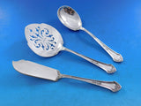 Lenox by Durgin Sterling Silver Flatware Set for 8 Service 63 pcs R monogram