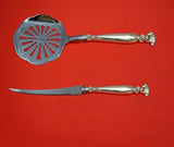 Romance of the Sea by Wallace Sterling Silver Tomato Serving Set 2pc Custom Made