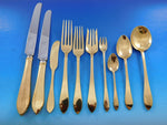 Faneuil Gold by Tifffany Sterling Silver Flatware Set Service Vermeil 133 pc Din