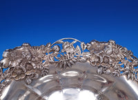 Floral by Schofield Sterling Silver Olive Dish #996 9" x 7" 8.3 ozt. (#7623)