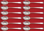 Craftsman by Towle Sterling Silver Place Soup Spoon Set 12 pieces 7"