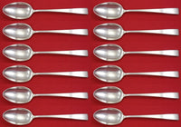 Craftsman by Towle Sterling Silver Place Soup Spoon Set 12 pieces 7"