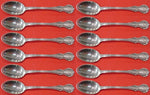 French Provincial by Towle Sterling Silver Demitasse Spoon Set 12 pieces 4 1/4"